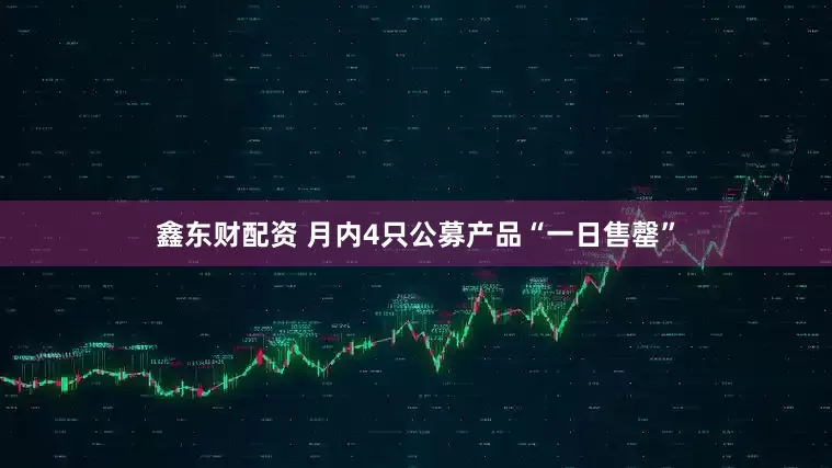 鑫东财配资 月内4只公募产品“一日售罄”